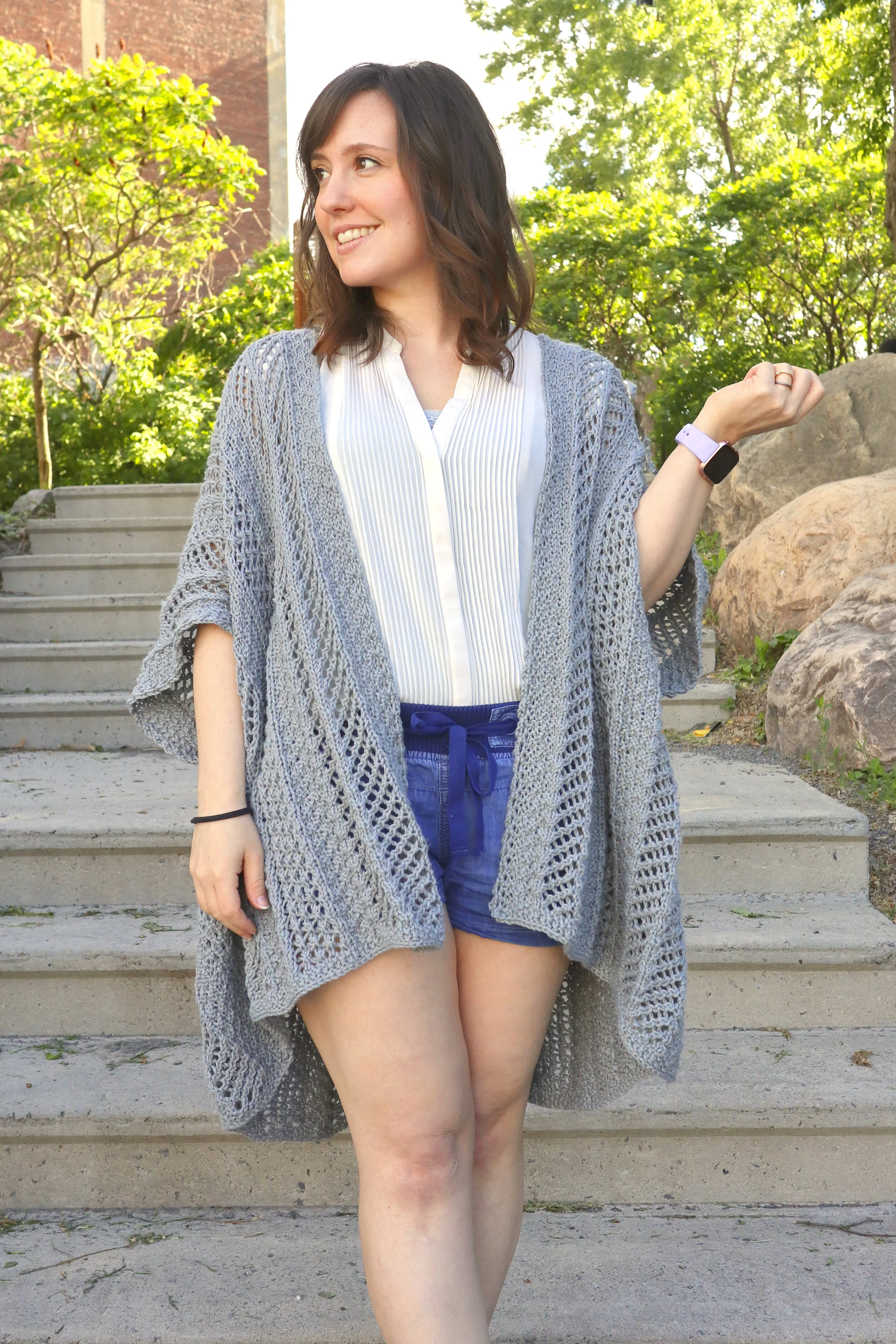 Kimono sweater top